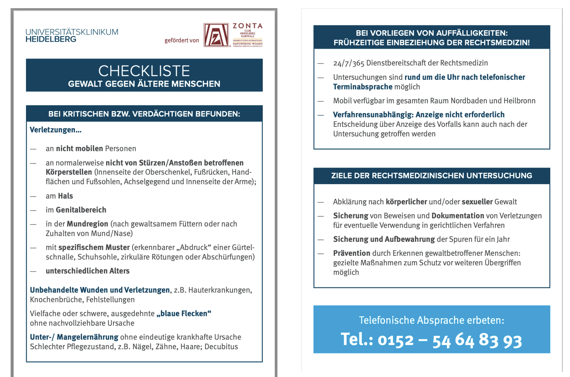 Checkliste